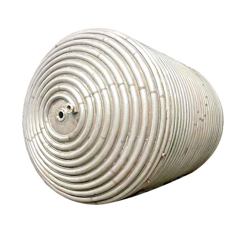 外盘管反应釜清洗时需注意哪些事项(图1) 外盘管反应釜